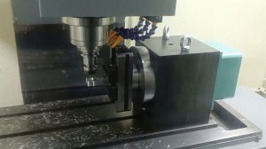 Четырех осевая обработка металла на станке с ЧПУ