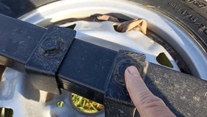 Запаска на прицеп Водник В5. Доработки.