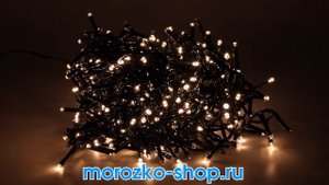 Электрогирлянда SNAKE-ЗМЕЙКА (на ель 180 см), 560 тёплых белых LED ламп, 11+3 м, AX8510610