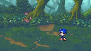 Гонка с Метал Соником|Sprite animation Sonic vs Metal Sonic