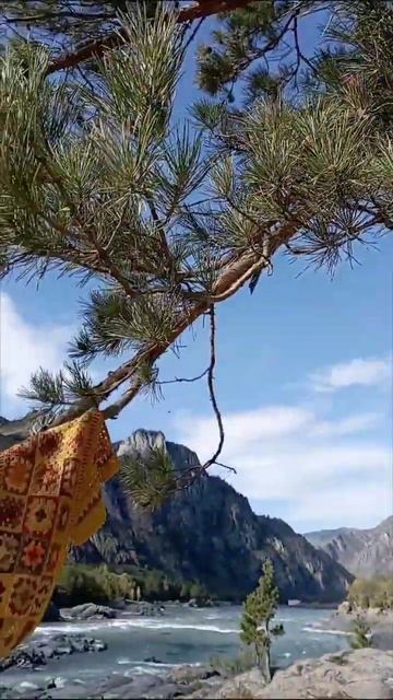 Вязаный шарф крючком. Ручная работа. смотреть онлайн