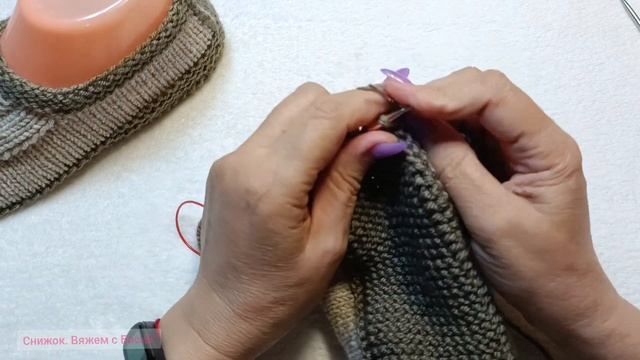 💥 Бесшовные мокасины Unisex на двух спицах‼️ МК. Часть ? смотреть онлайн