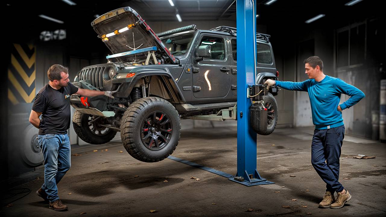 Этот Jeep троллит нас! Но, у нас есть план…