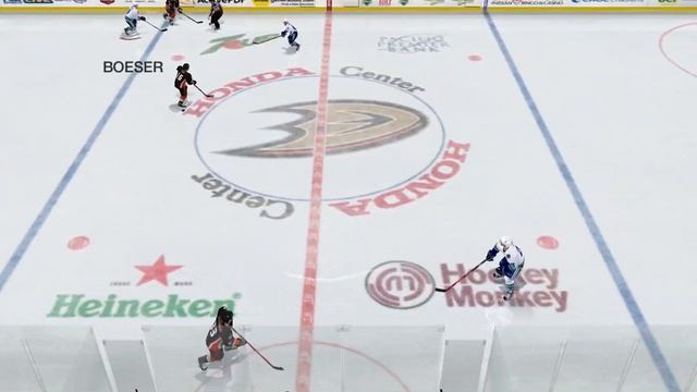 NHL® 09. Анахайм-Ванкувер.