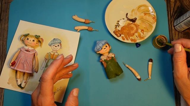Ватная ёлочная игрушка "ЧЕРДАЧНАЯ КУКЛА" Часть 7. DIY cotton wool ornament "Rag Doll" Part 7