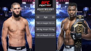 Хамзат Чимаев против Фрэнсиса Нганну Полный бой - UFC 5 Fight Night