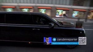 Путин предоставил Синдзо Абэ свой «Аурус», чтобы она после встречи в Кремле поехала в Большой театр