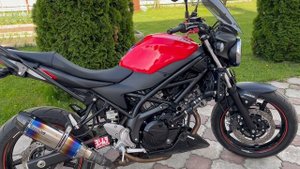 Отличный нейкед Suzuki Sv650 2016