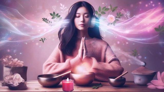 Избавиться от низких вибраций  Тибетские звуки для оч? смотреть онлайн