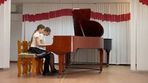 Н. Смирнова. Полька и танго. Фортепианный дуэт Агафонова Дарья, Щербинина Нила. ДМШ № 5, Волгоград