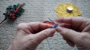 Регланная линия без петли, при вязании регланом сверху .