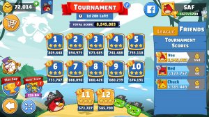 Angry Birds Friends. Турнир (29.05.2025). Все уровни 3 звезды. Прохождение от SAFa.