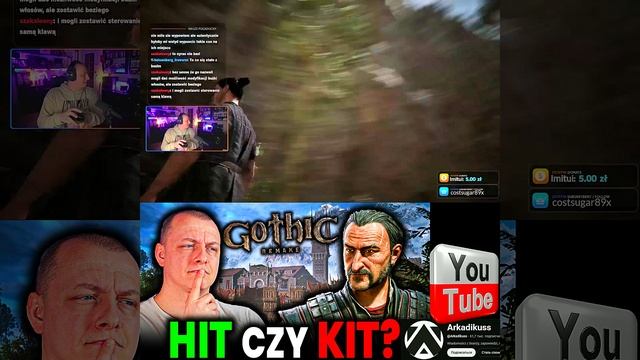 🇵🇱 🔴🎥🖱️ BUGothic 1 Remake Demo - co z kontrolą kamery? @Arkadikuss #SPIEgeLWELT_Shorts