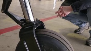 Поворот колеса DA42