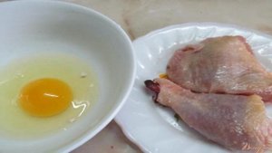 Курица в сухарях