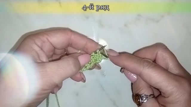 Какая Необычная Рельефная резинка Спицами для начинающих вязальщиц