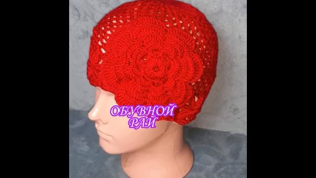 Красивый шарф спицами. смотреть онлайн