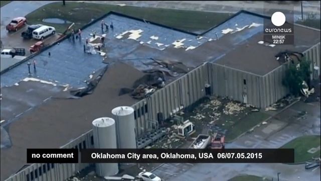США: смерч в Оклахоме (07/05/2015) смотреть онлайн