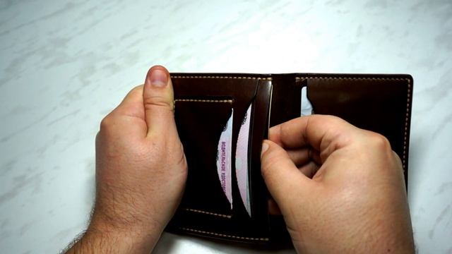 Изделия из кожи ручной работы. Документница. Обложка для документов