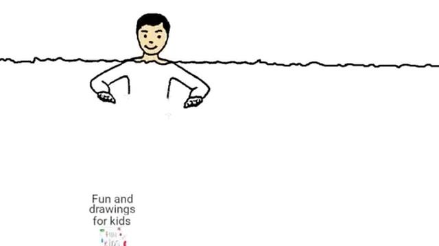 как нарисовать ты мальчик, который плавает в воде смотреть онлайн