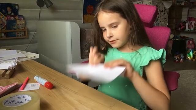 Как сделать веер из бумаги смотреть онлайн