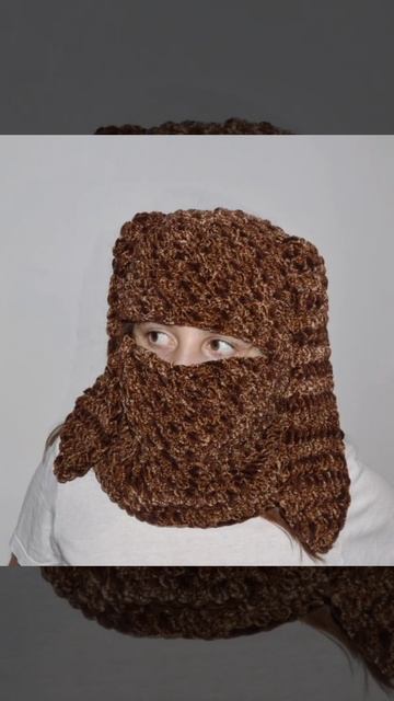 плюшевая балаклава с ушками, балаклава зайка, балаклава крючком смотреть онлайн