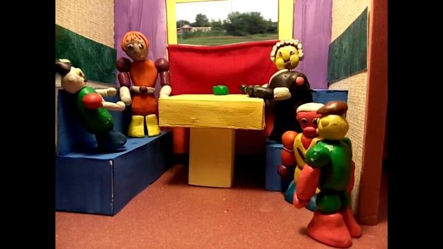 Пластилиновый мультфильм С ними. Бесконечный поезд. S2E4. Возвращение прошлого