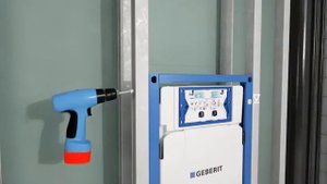 Монтаж инсталляции Geberit Duofix UP320