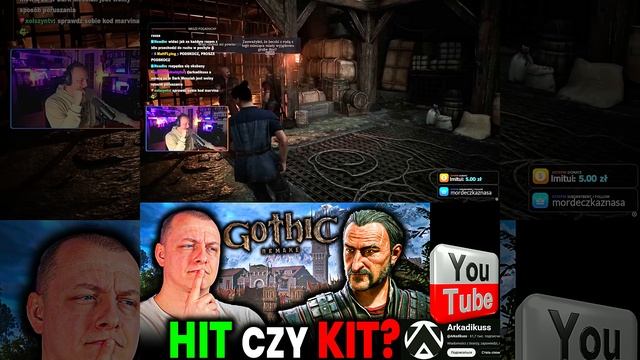 🇵🇱 🏃🖱️ BUGothic 1 Remake Demo - co z ruchem bohatera? @Arkadikuss #SPIEgeLWELT_Shorts