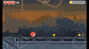 Прохождение Red Ball 4: Мрачная фабрика, 31 - 38 уровни