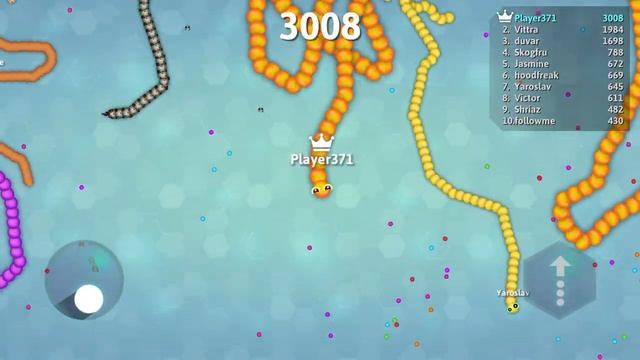 Игра название:Snake io смотреть онлайн