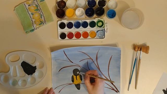 "Синичка на вербе" - Татьяна Петровна Масленцева смотреть онлайн