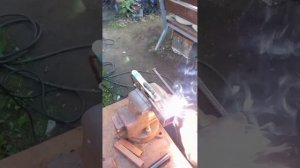 Сварка профильной трубы электродом