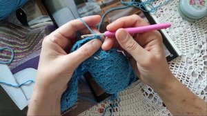 Летний, ажурный чепчик крючком МК