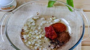 Жаркое из говяжьего фарша, помидоров и фасоли