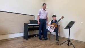 Открытый урок на зональном метод. семинаре Краснодарского ЗМО
Преподаватель Талышлы Исмаил Али оглы