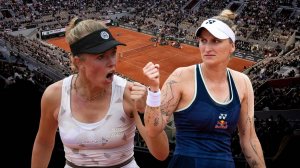 29.05.2025. Магдалена Френх - Маркета Вондроушова. Roland Garros. Frech - Vondrousova
