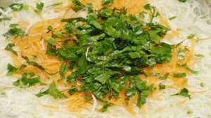 Легкий овощной салат