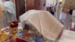 МИТРОПОЛИТ ИГНАТИЙ СОВЕРШИЛ БОЖЕСТВЕННУЮ ЛИТУРГИЮ В ХРАМЕ ВОЗНЕСЕНИЯ ГОСПОДНЯ Г. САРАТОВА