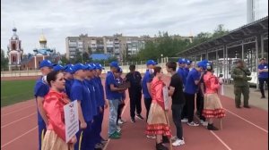 Войсковой этап Всероссийского слета казачьей молодежи "Готов к труду и обороне"  - 2025
