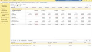 Платежный календарь и реестр платежей в 1С для вузов