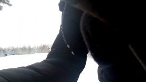 Катания на лыжах и повороты в дрифте часть 2