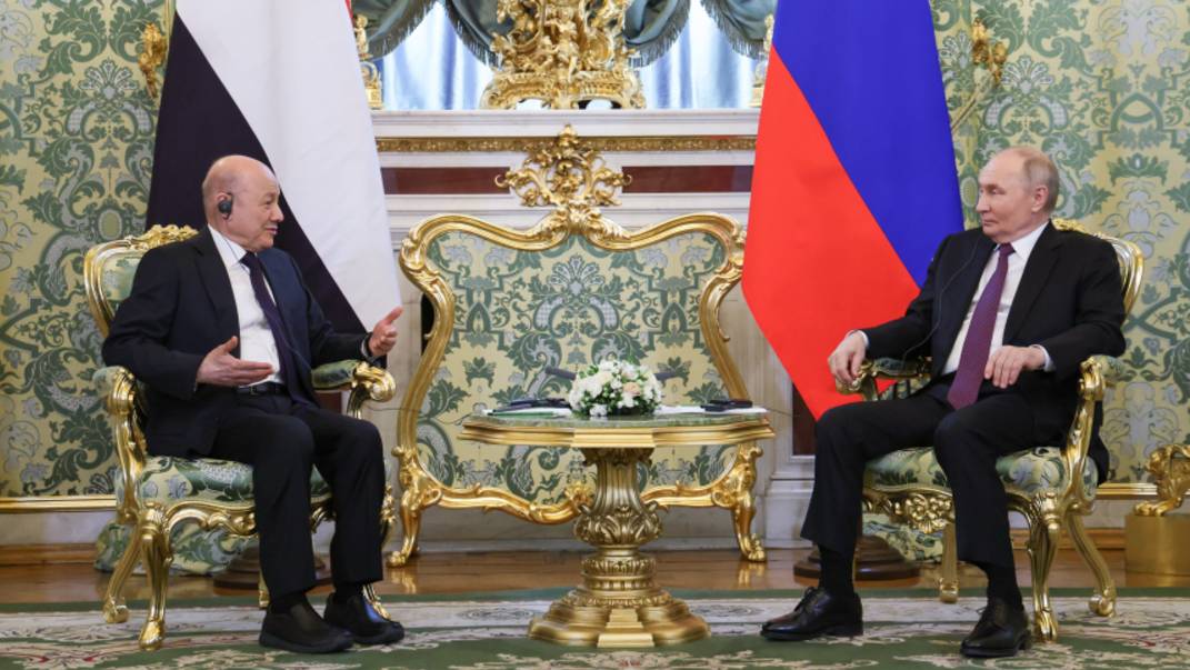 Президент России и лидер Йемена провели официальные переговоры в Кремле