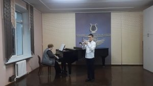 И. Мангушев Концерт для трубы №2 1ч. Лесун Матвей (13 лет)