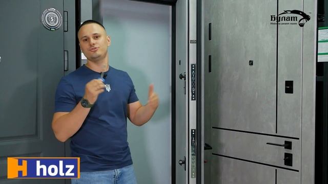 Огляд двері Булат Статус (квадро) Securemme модель 549/551 [Holz]