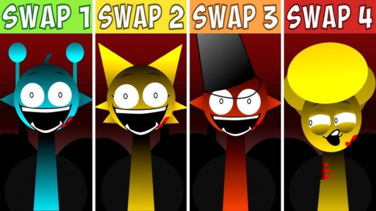 Incredibox Sprunki | Wenda Treatment SWAP 1 VS SWAP 2 VS SWAP 3 VS SWAP 4