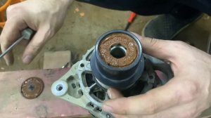 Замена обгонной муфты на Toyota Tank Turbo