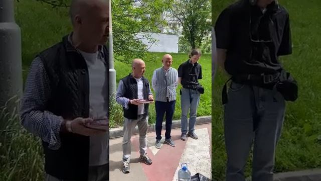 Сериал "Цикады" первый сьемочный день