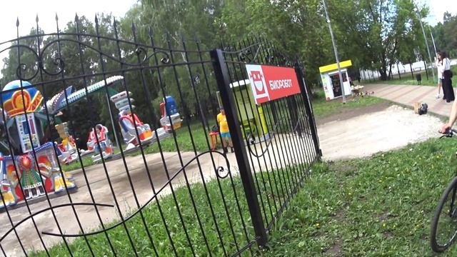 На великах в Парке Победы Набережные Челны 9 июня, пока
