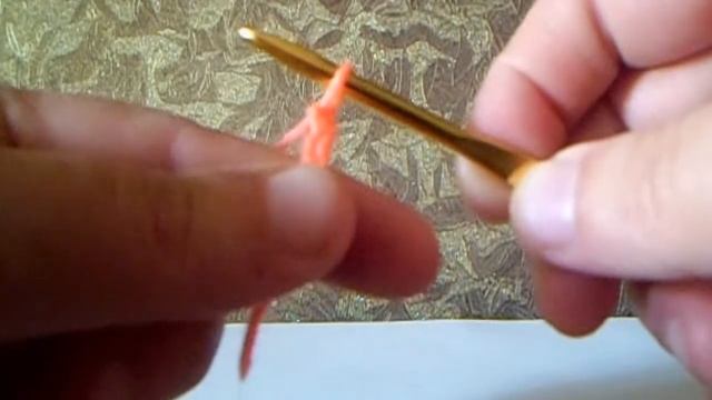 Урок №1. Начало вязания. Выполнение воздушной петли и цепочки смотреть онлайн